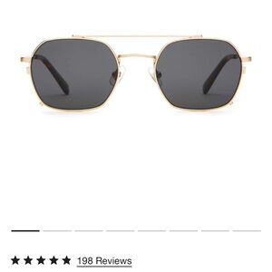 Chic Gold Frame Sunglasses from crape eyewear